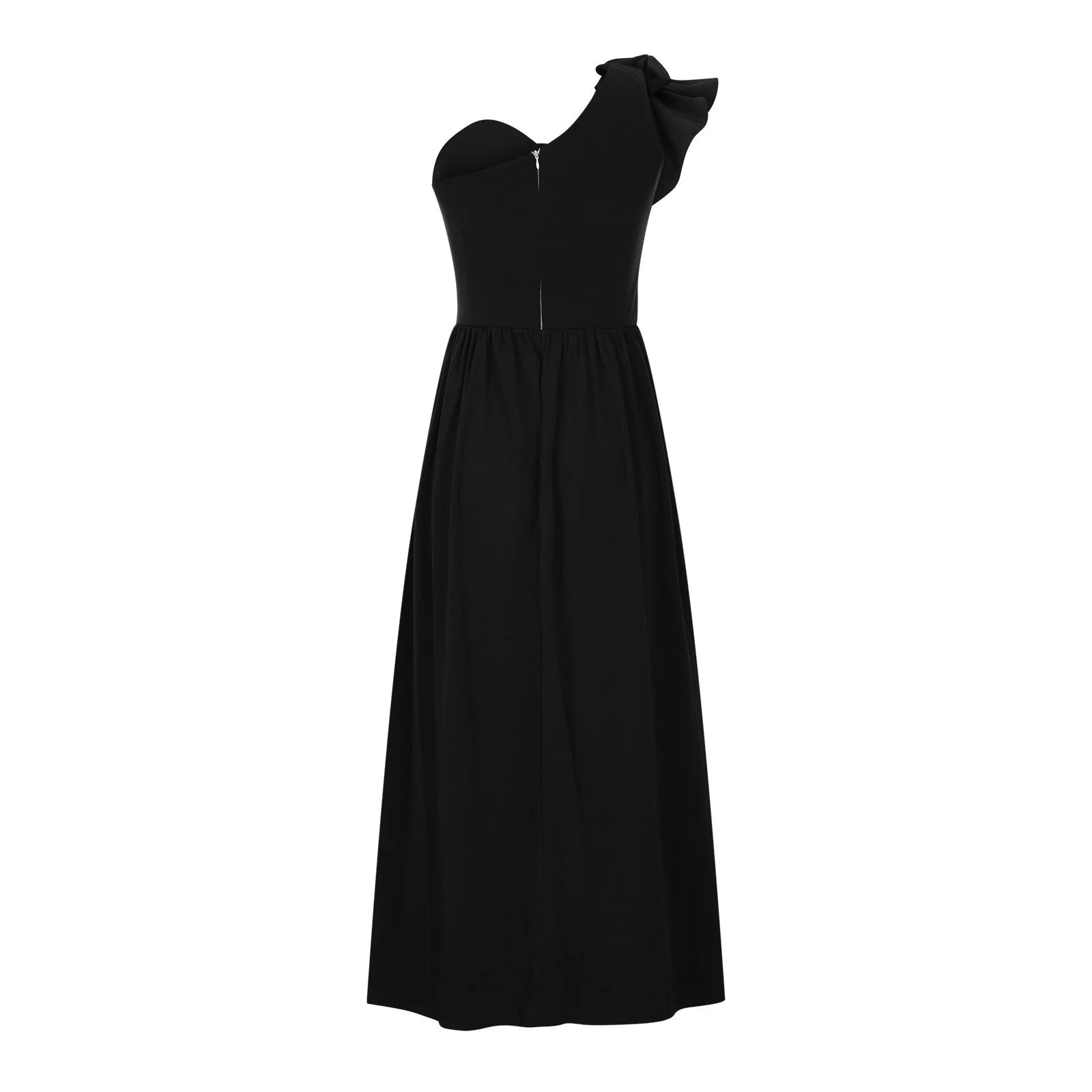 EDHITNR Womens Dresses plus Size Women'S Summer Dresses Clearance, Sleeveless Sloping Shoulder Sexy Long Party Club Dresses, Sizes S-2XL